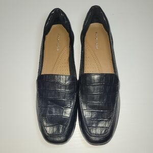 Genuine Leather Lifestride Abide Croco Print Casual Slip-On Flats Loafer